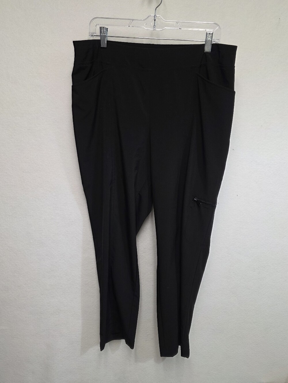 Chico's Womens Size 12 (Chico's 2) Neema Zip Pocket Crop Ankle Pants - Picture 2 of 13